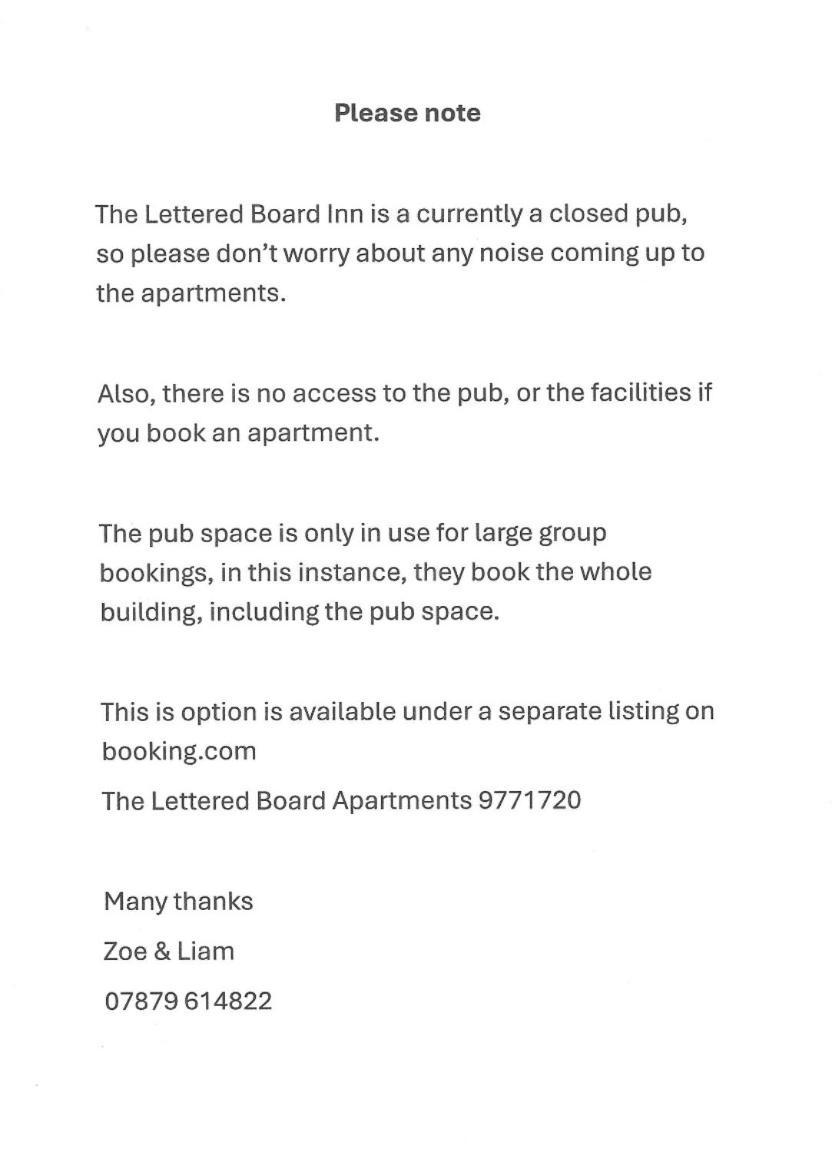 Lettered Board Apartments 1, 2 & 3 皮克林 外观 照片